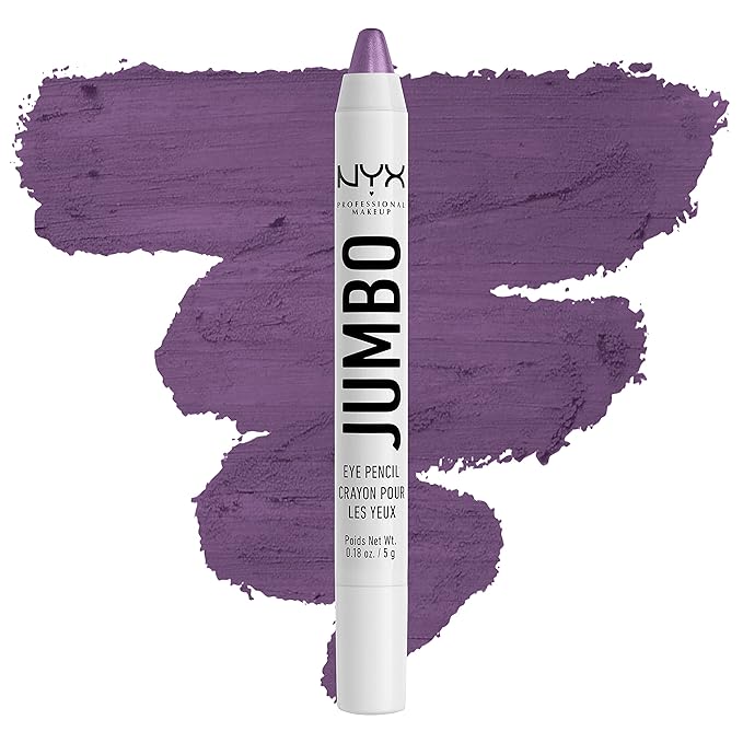 NYX PROFESSIONAL MAKEUP Jumbo Eye Pencil Bundle - Eggplant (Violet) & Blueberry Pop (Blue)