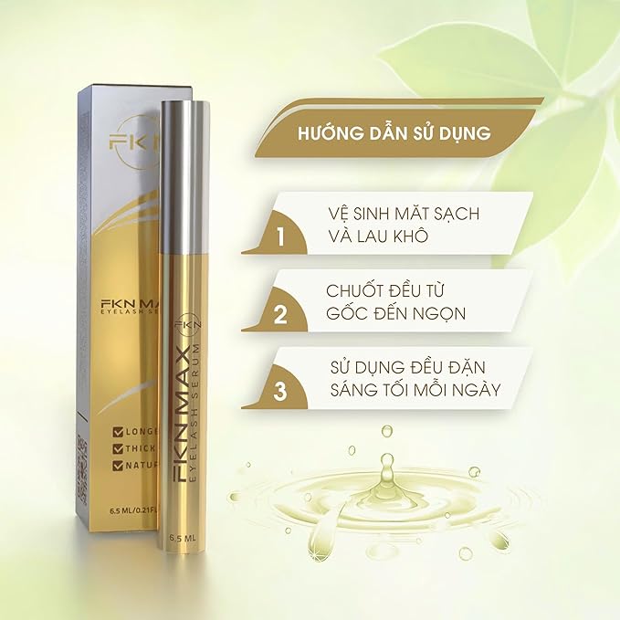 FKN Max Eyelash Growth Serum, Lash Enhancing Formula, Gift for Special Occasion, Birthday, Christmas, Wedding