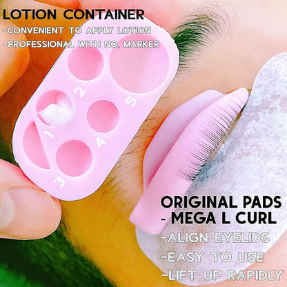 Lash Lift Brow Lamination 2 in 1, Rapid Eyelash and Eyebrow Lifting Kit, DIY Perming Lashes at Home Or Salon Usage Be Eye Voluminous for 6 Weeks about 15 Applications (10ml Lash&Brow Lift Airless
