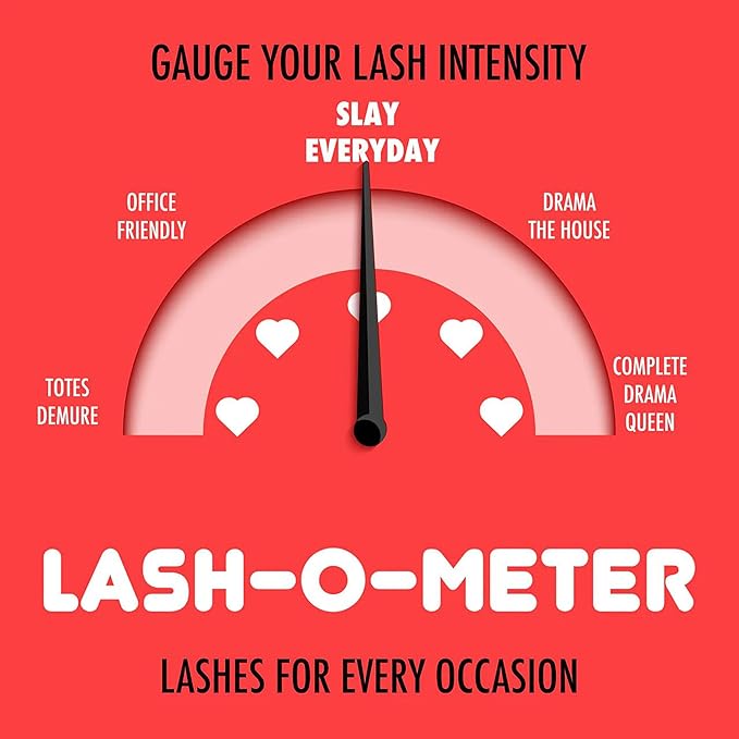 Gerard Cosmetics Realness Eyelashes - Full and Flirty Style - Can Be Worn Up To 15 Plus Times - Perfectly Curled for Use with Glasses - Suitable for Every Occasion - Cruelty-Free - 1 Pair