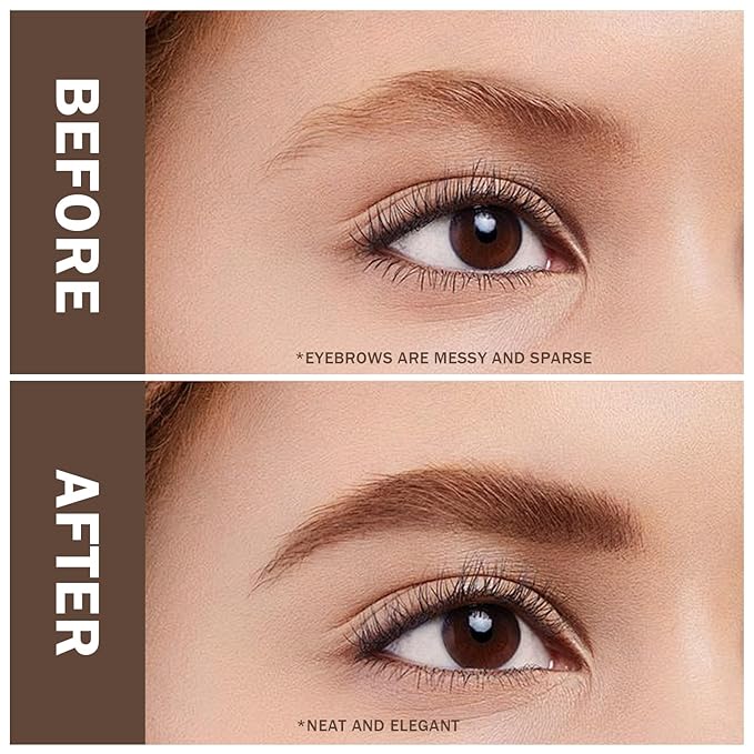 Microblading Eyebrow Pencil for Women,0.1mm Ultra-Fine Mechanical Pencil,Makeup Brow Definer Waterproof,Draws Tiny Brow Hairs and Fills in Sparse Areas and Gaps (Light Brown)