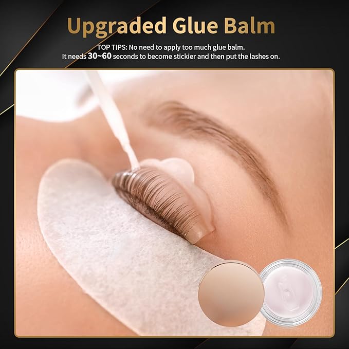 Lash Lift Kit 2025 Upgraded - Professional Lash Perm Kit Sturdy Result, Small Disposable Packages Eyelash Lift Kit with Harmless Ingredients, Newbie Friendly Brow Lamination Kit by DONG RHYME