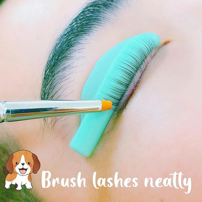 Laminator Brush Glue Balm Mate Soft Lash Lift Comb Brushes Y Brush Replacement Reduce Eyelash Twist or Break Brushing Eyelash Rapidly & Set Them Neat For Four Lash lifting-100 Applications