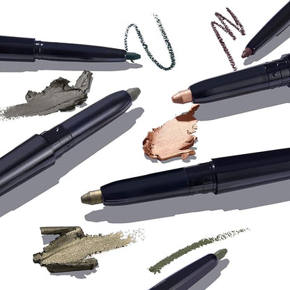 LAURA GELLER NEW YORK Waterproof Eye Spackle Eyeshadow Primer + Swipe-n-Line Dual-Ended Eyeshadow and Eyeliner Stick, Dramatic (Sage-Gray/Stormy Blue)