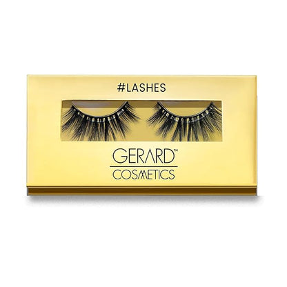 Gerard Cosmetics #GimmeMore #Lashes, High Volume Dramatic Lashes, Reusable, Perfectly Curled False Lashes, Cruelty Free & Vegan (1 Pair)