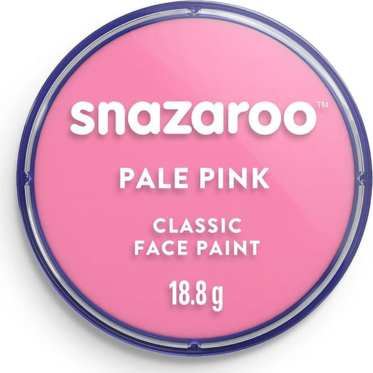Snazaroo Classic Face and Body Paint, 18.8g (0.66-oz) Pot, Pale Pink