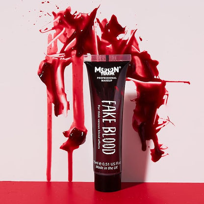 Pro FX Fake Blood - 0.50fl oz x6 - SFX Make up for Halloween Vampire Zombie Theatre - Special Effects Make up
