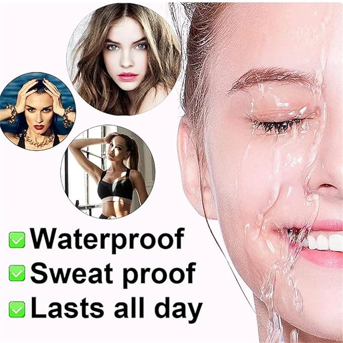 Eyebrow Pen Waterproof Microblading Pencil With 4-Prong Micro-Fork-Tip Applicator, Contouring Pen for Women Creates Natural Looking Brows Effortlessly (Light Brown)