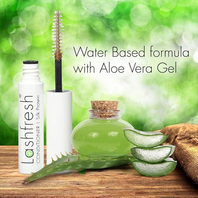 Eyelash Extension Conditioner with Silk Protein, 3ml. Keep natural lashes healthy and strong, soft and silky lash extensions.