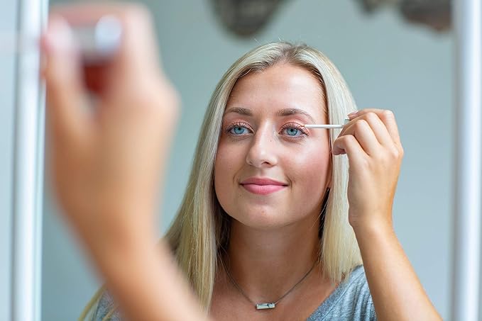 Lash & Brow Serum by Hyalogic - Eyelash and Brow Growth Serum Enriched w/Hyaluronic Acid, Argan Oil & KGF: Hypoallergenic Formula | Cruelty & Paraben-Free .17 fl. oz.(5ml)