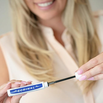 Ecrinal ANP2+ Strengthening Lash Gel - 3 in 1 Eyelash and Eyebrow Serum for Fuller, Thicker, Stronger Lashes, Eye Brow Clear Gel, Mascara Base, Suitable for Sensitive Eyes & Contact Lens Wearers, 9ml