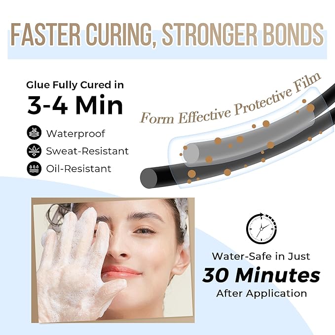 LASHVIEW Lash Bonder for Eyelash Extension,Lash Sealant,Glue Accelerator,Super Bonder Longer Retention,Low Irritation, Water Oil Proof,Increase Lash Retention by up to 60% (20ml)