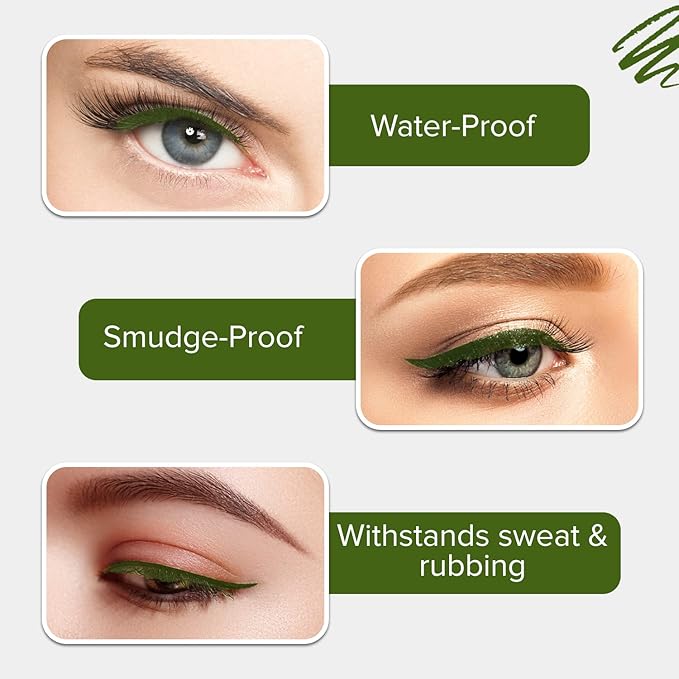 Rimmel Scandal'eyes Waterproof Liner, Green 006, 1.2 g