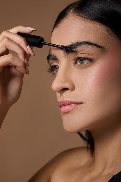 Fix & Go: Clear Waterproof Eyebrow Gel with Brush, Gym-Ready, Workouts & Sports Longwear Definition, Sweat Proof Makeup for Brows, Multiuse for Flyaway Hair and Lashes, 0.14 Fl Oz