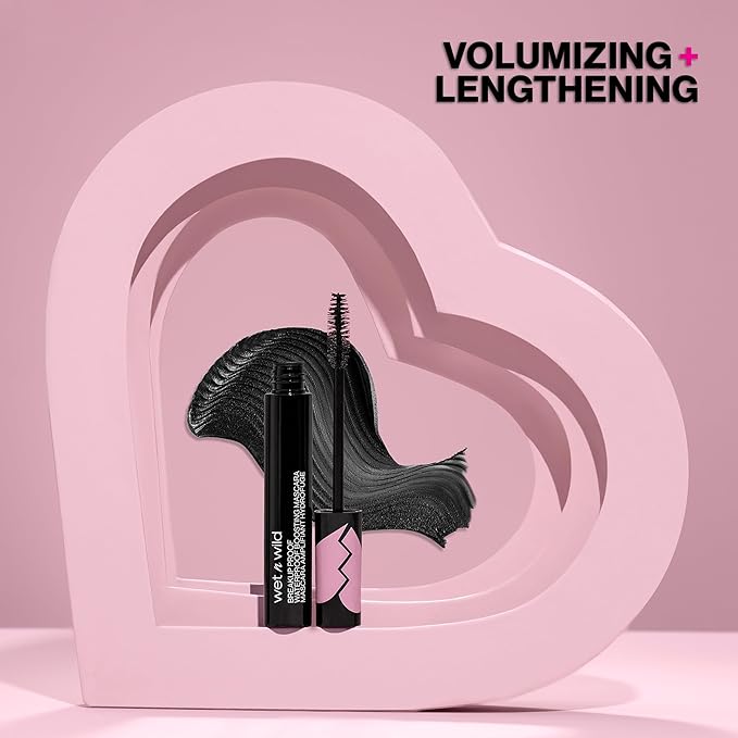 wet n wild Breakup Proof Waterproof Boosting Mascara (Pack of 2)
