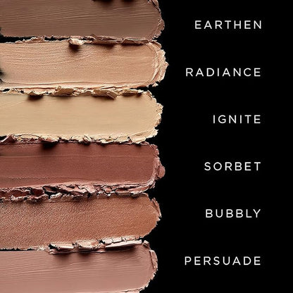 Sigma Beauty Eyeshadow Primer Base – Professional Grade Eye Primer Crayon w/Retractable Tip for Long-Lasting Makeup & All-Day Color Payoff, Prevents Creasing (Bubbly, Pinky Peach Champagne Shimmer)