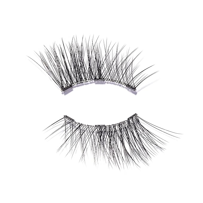MoxieLash Magnetic Eyelashes with Eyeliner Kit - Baby Bundle - Natural Looking False Eyelashes - Set of Baby Lashes + Magnetic Eyeliner + Remover Swabs - USA Owned - No Glue