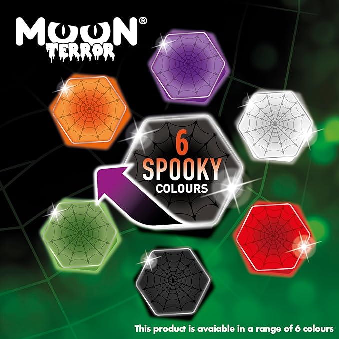 Halloween Face Paint Body Paint by Moon Terror - Wicked White - SFX Make up, Special Effects Make up - 0.40fl oz