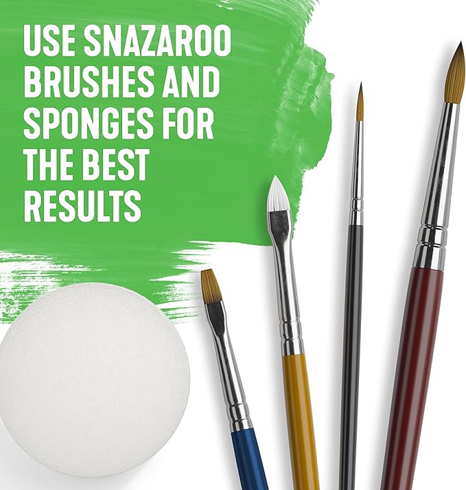 Snazaroo Sparkle Face and Body Paint, 18.8g (0.66-oz) Pot, Sparkle Green