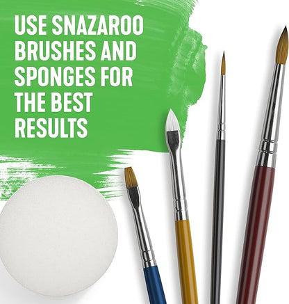 Snazaroo Classic Face and Body Paint, 18.8g (0.66-oz) Pot, Grass Green
