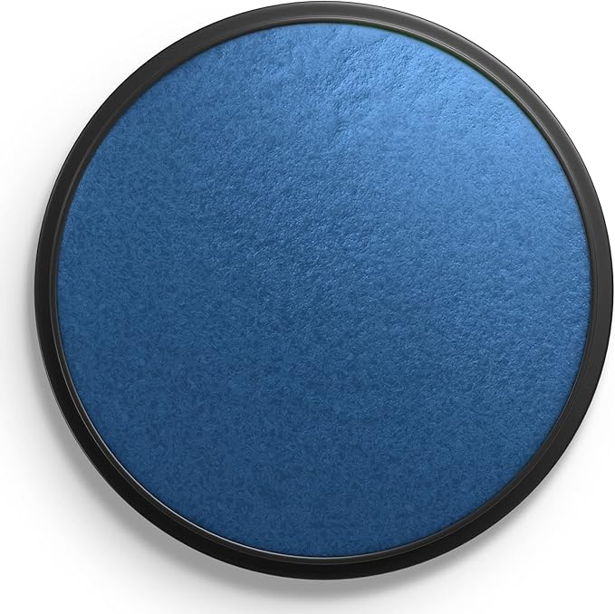 Snazaroo Metallic Face and Body Paint, 18.8g (0.66-oz) Pot, Electric Blue