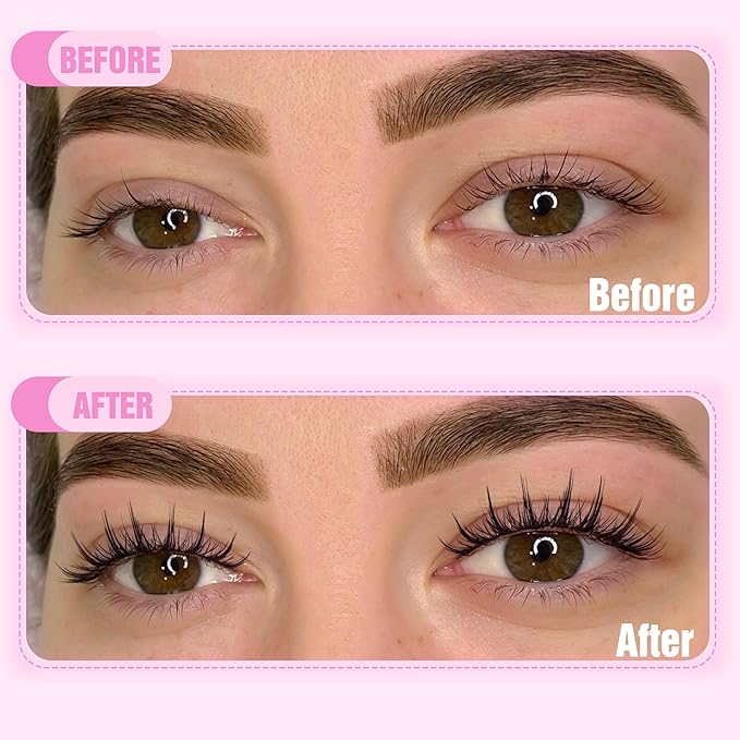 EYDEVRO Manga Lashes Wispy False Eyelashes 3D Spiky Lashes Natural Clear Band Lashes Korean Chinese Japanese Anime Lashes Fake Lashes Strip Lashes 7 Pairs Pack