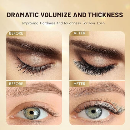 Unicos Lower Eyelash Stamp Bundle with Long-lasting Mascara