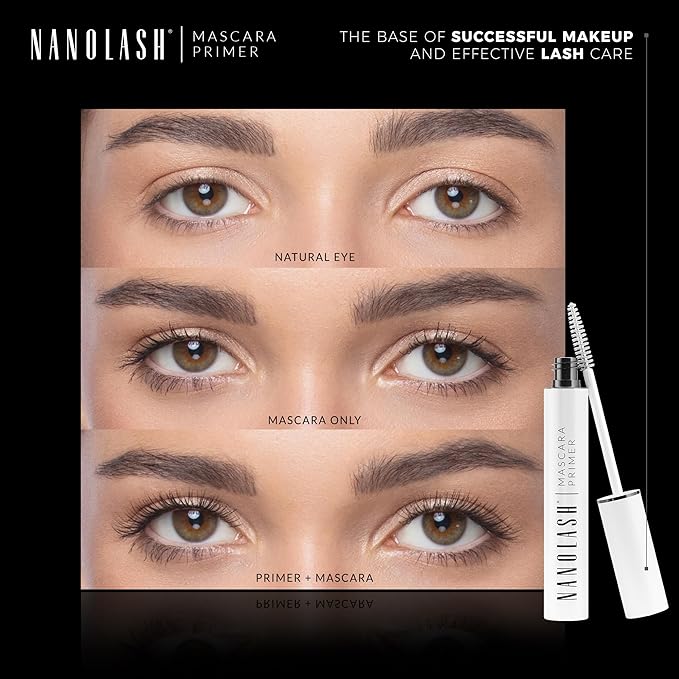 Mascara Primer 10 ml - Increases Volume, Mascara Base, Eyelash Nourishing Base, Transparent lash Primer