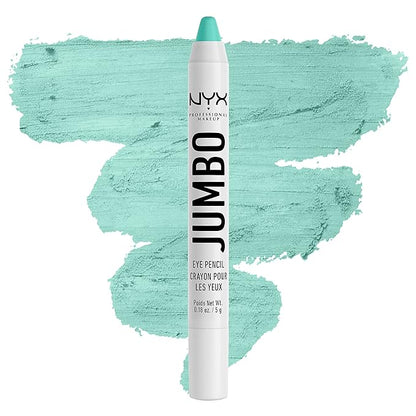 NYX PROFESSIONAL MAKEUP Jumbo Eye Pencil, Blendable Eyeshadow Stick & Eyeliner Pencil - Macaroon (Mint)