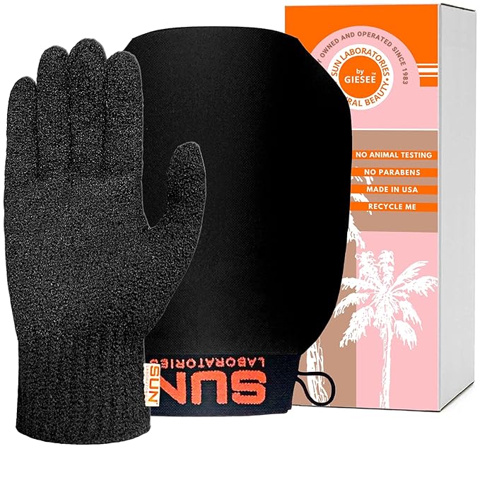 Sun Labs Exfoliating Mitt and Exfoliating Body Glove