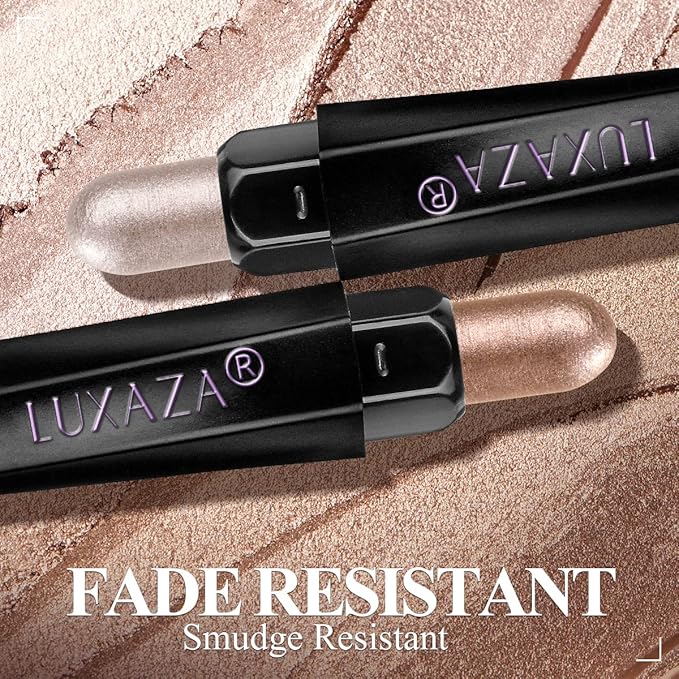 Neutral Cream Eye Shadow Eyeliner Makeup Sticks, Classic-A003 + A005