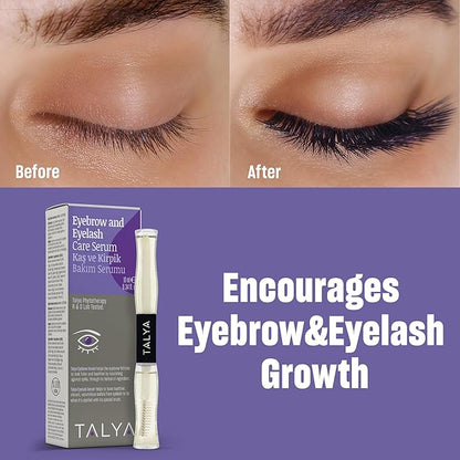 Eyebrow and Eyelash Care Serum Eyelash and Eyebrow Enhancing Serum,Natural Oil blend, Promotes Appearance of Longer, Thicker Eyebrows Eyelashes, special package