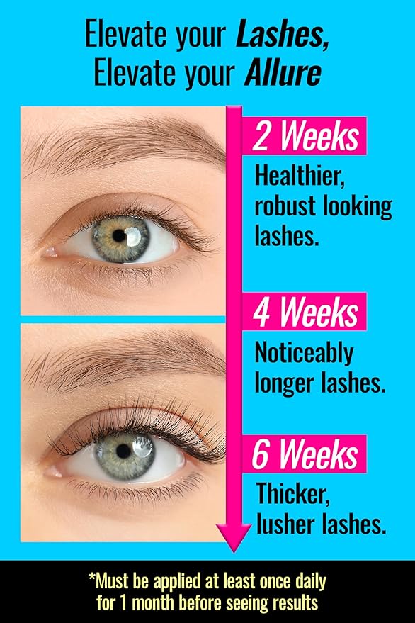 [K-Beauty] That's What She Used Advanced Eyelash Growth Serum and Brow Enhancer | Longer, Thicker & Fuller Voluminous Eyelash Serum to Grow Lashes | Paraben, Gluten Free (8ml, 0.27 fl oz)
