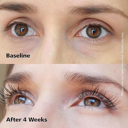 DABALASH Professional Eyelash & Eyebrow Growth Serum with Castor Oil – Promotes the Appearance of Naturally Longer, Fuller, Thicker & Stronger Lash + Brow Hair – Combo Love 2 Pack, 2 * 0.18 oz