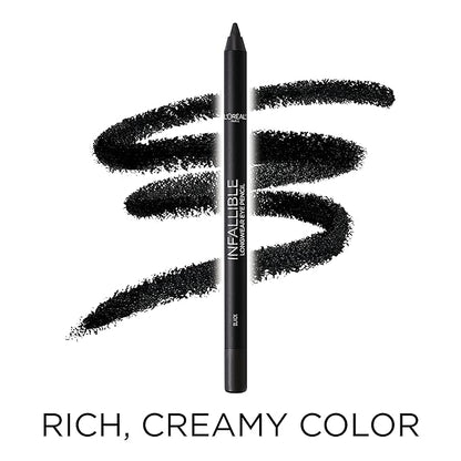 L’Oréal Paris Original Voluminous Mascara Makeup Set, Includes Building Volume and Length Mascara and Infallible Eyeliner, Blackest Black, 1 Kit