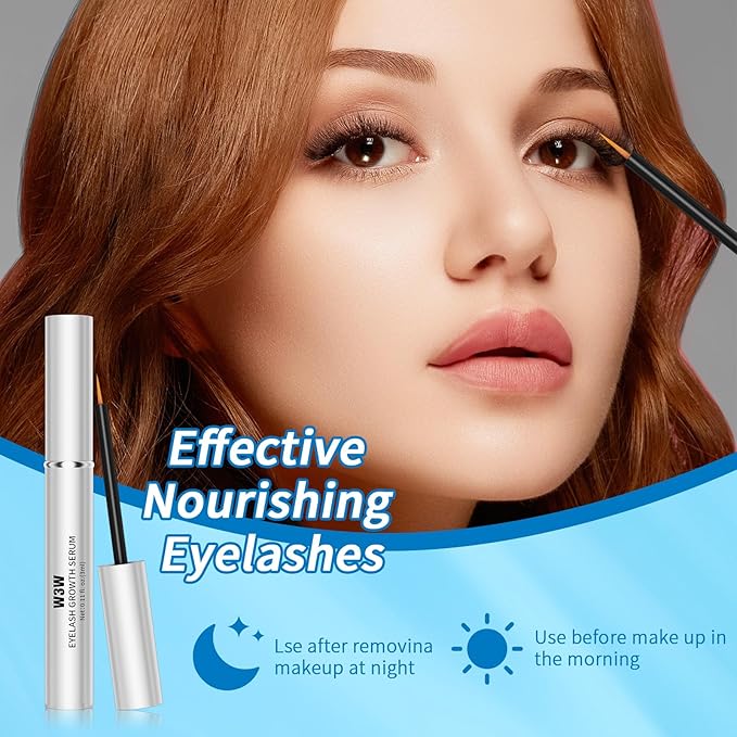 Lash Serum, Eyelash Enhancer Growth Serum, Eyelash Serum, Lash Serum for Eyelash Enhance, Boost Lash Growth Serum, Gentle Formula for Longer, Fuller, and Thicker Lashes, 3ml