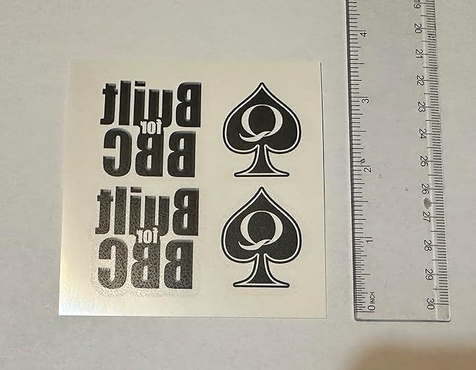 5 Sheet Built for BBC and QoS Temporary Tattoo Set 20 Piece Total