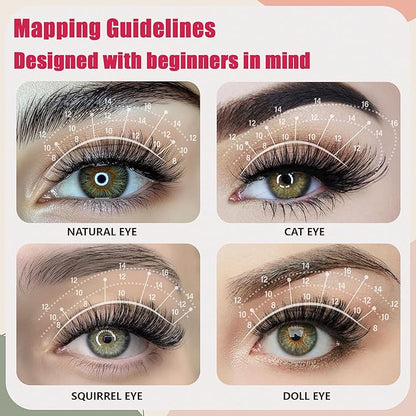 Lash Clusters 600PCS Lashes - Wispy Lash Clusters 10D 20D 30D+40D50D60D Individual Lashes Clusters D Curl Lash Extension 8-16MM Eyelash Clusters DIY Cluster Eyelash Extensions for Beginners Eyelashes