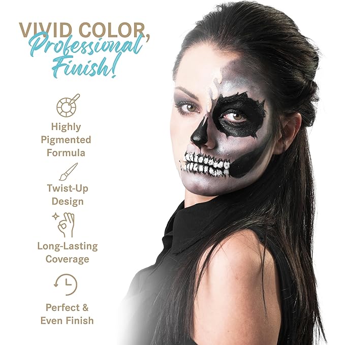 Purple Eye Black Face Body Paint Stick (0.75oz) | Face Paint, Body Paint, & Foundation Cream Makeup