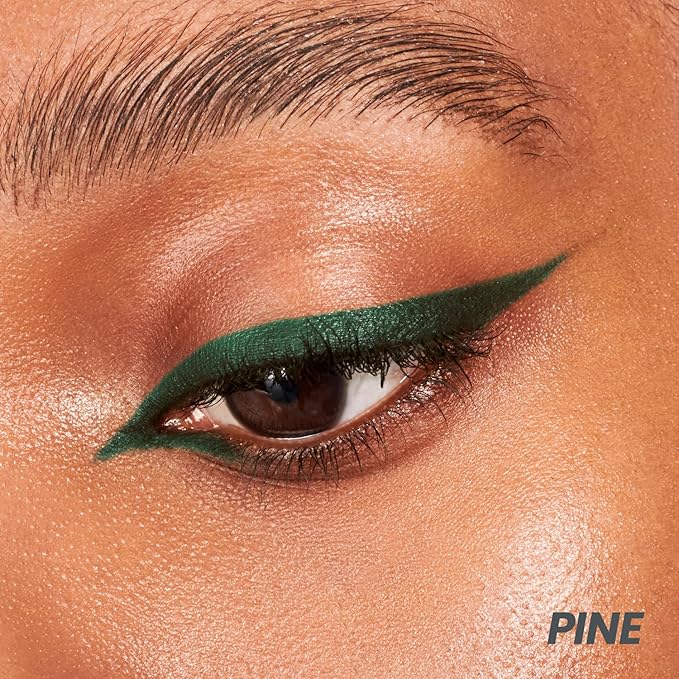 Wonderskin 1440 Longwear Green Waterproof Eyeliner Pencil - Sharpenable Eyeliner Pencil and Smudge Proof Green Eye Liner Pencils (Pine)