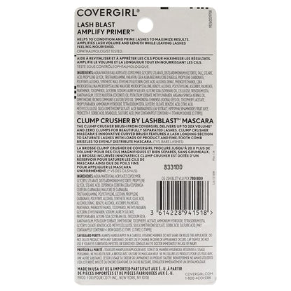 Covergirl Clump Crusher Mascara & Covergirl Lash Blast Amplify Eyelash Primer Pack