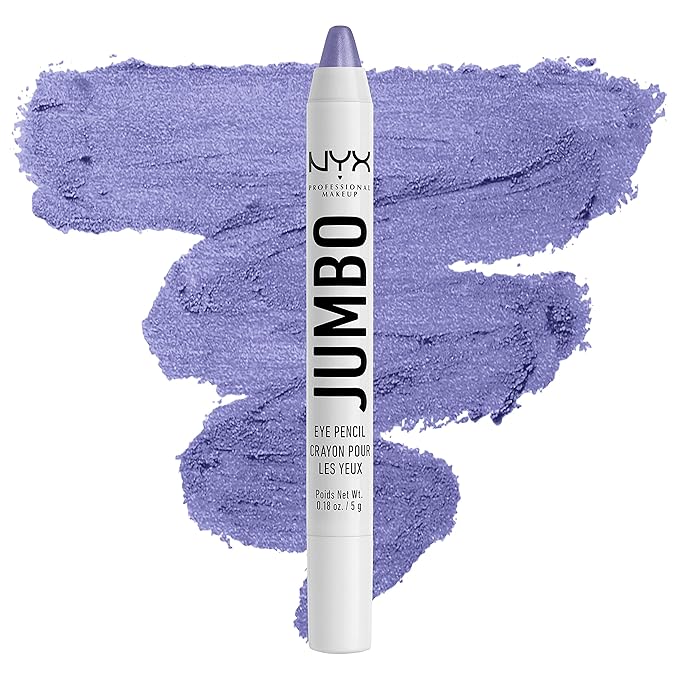 NYX PROFESSIONAL MAKEUP Jumbo Eye Pencil, Blendable Eyeshadow Stick & Eyeliner Pencil - Donut (Lilac)
