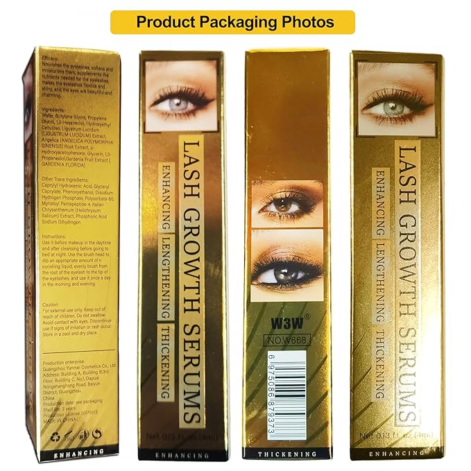 Lash Serum&Eyebrow Growth Serum Set, 2024 Upgraded Rapid Eyelash Growth Serum&Eyebrow Serum for Stronger and Denser(Lash&Brow Serum Set)