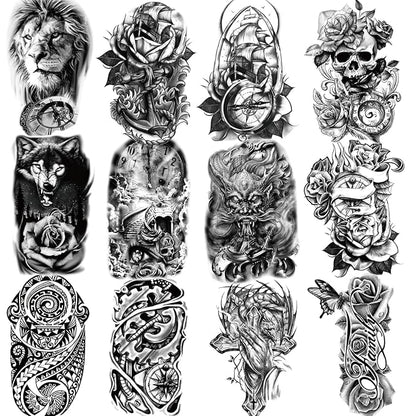 4 Sheets Kids Tattoos and 36 Sheets Adults Tattoo