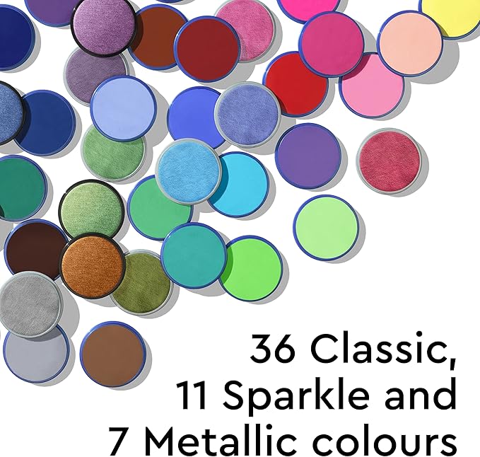 Snazaroo Classic Face and Body Paint, 18.8g (0.66-oz) Pot, Lime Green
