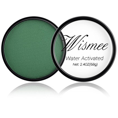 Green Face Body Paint, Water Based Body Paint Full Coverage for Adults Children Cosplay Elphaba Witch Costumes Festivals Makeup-Royal Blue