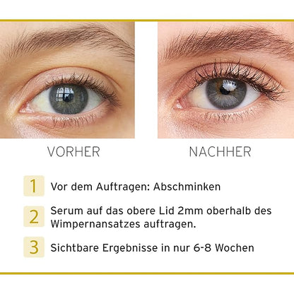 Nutralash - Mascara and Eyelash Formula 2.0 Set I Mascara for Maximum Volume & Eyelash Growth Serum for Longer Lashes I Nourishing Jet Black Mascara with Hyaluronic Acid I 5ml & 1ml