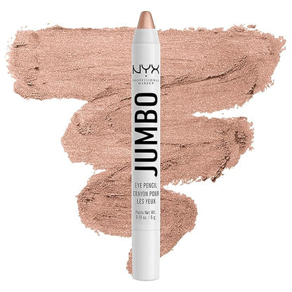 NYX PROFESSIONAL MAKEUP Jumbo Eye Pencil Duo - Frosting (Champagne) & Yogurt Blendable Eyeshadow Stick & Eyeliner Pencils