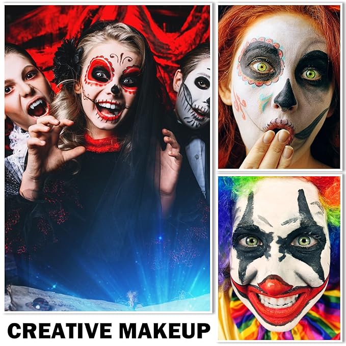 CAHIUYOA White Eye Black Stick for Sports,Professional Eyeblack Sports Football Baseball Softball White Eye Black Face Body Paint Stick Makeup