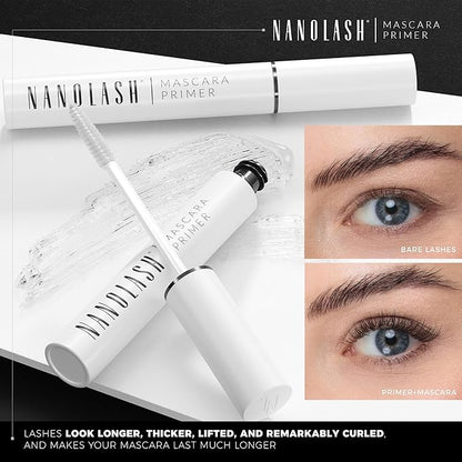 Mascara Primer 10 ml - Increases Volume, Mascara Base, Eyelash Nourishing Base, Transparent lash Primer